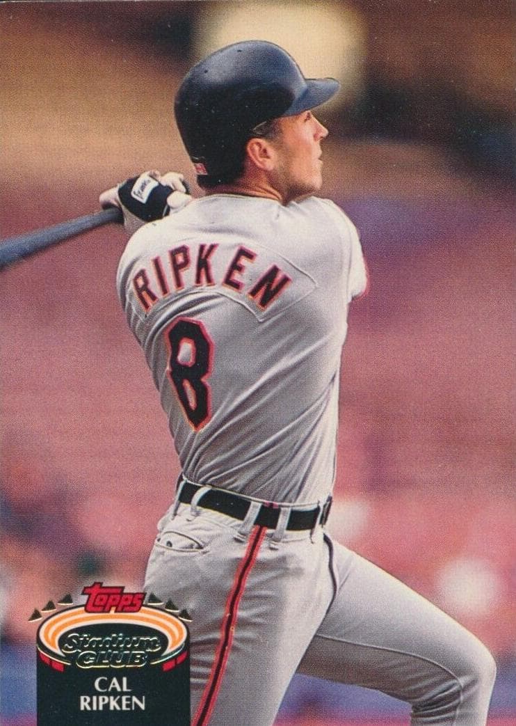 Cal Ripken 1992 unknown Stadium Club