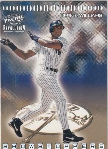 Bernie Williams 1998 panini Pacific Revolution