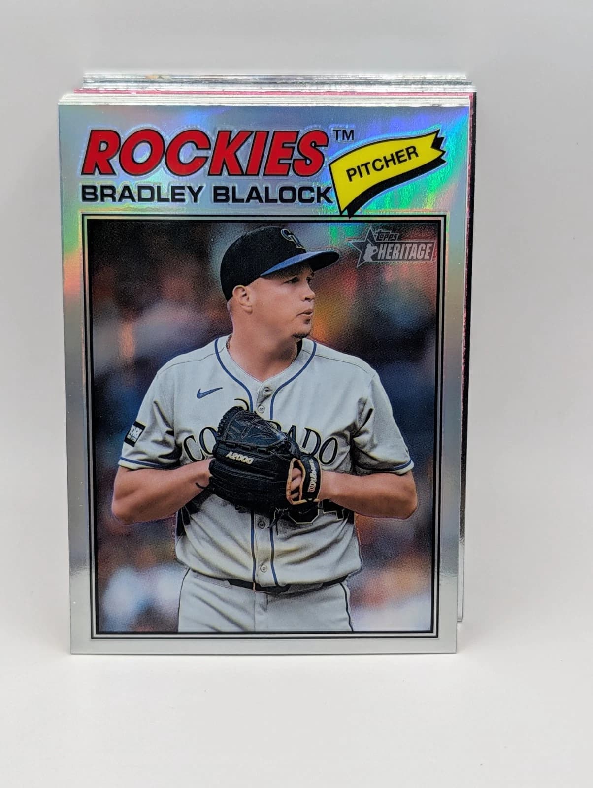 Bradley Blalock trading card