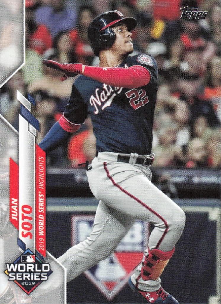 Juan Soto 2020 topps Topps Chrome Sapphire Edition