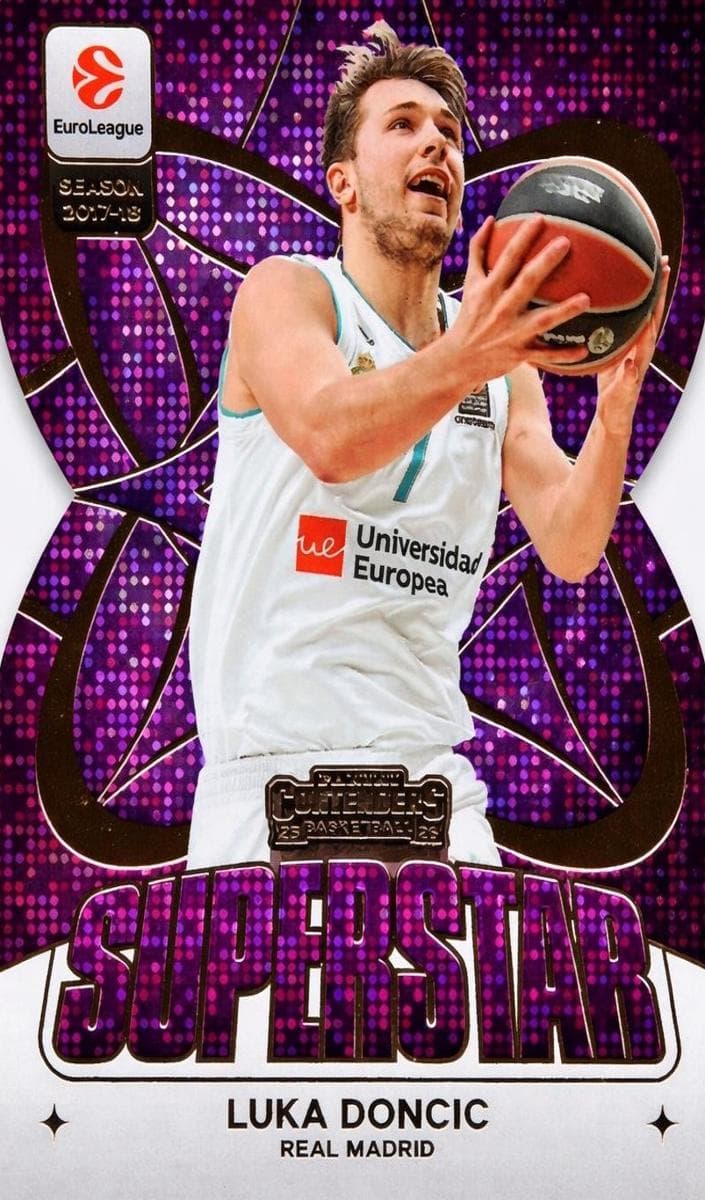 Luka Doncic 2025 panini Panini Contenders EuroLeague