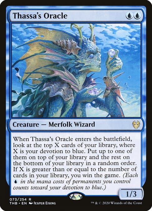 Thassa's Oracle 2020 Magic: The Gathering Theros Beyond Death