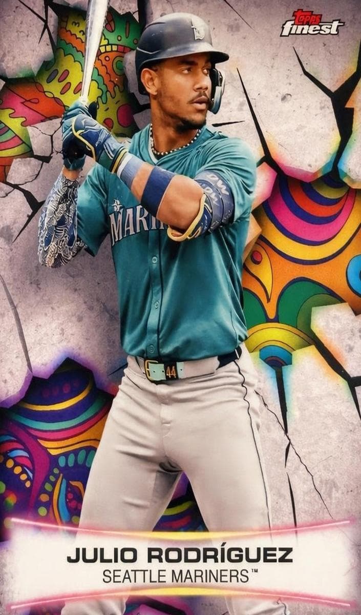 Julio Rodríguez 2025 topps Topps Finest