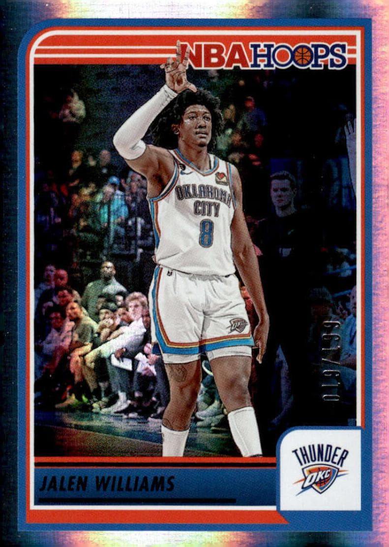 Jalen Williams 2023 panini Hoops Premium Stock