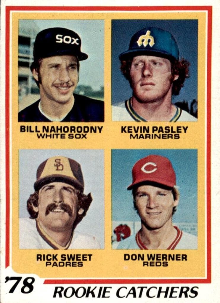 1978 Rookie Catchers (Bill Nahorodny / Kevin Pasley / Rick Sweet / Don Werner) #702