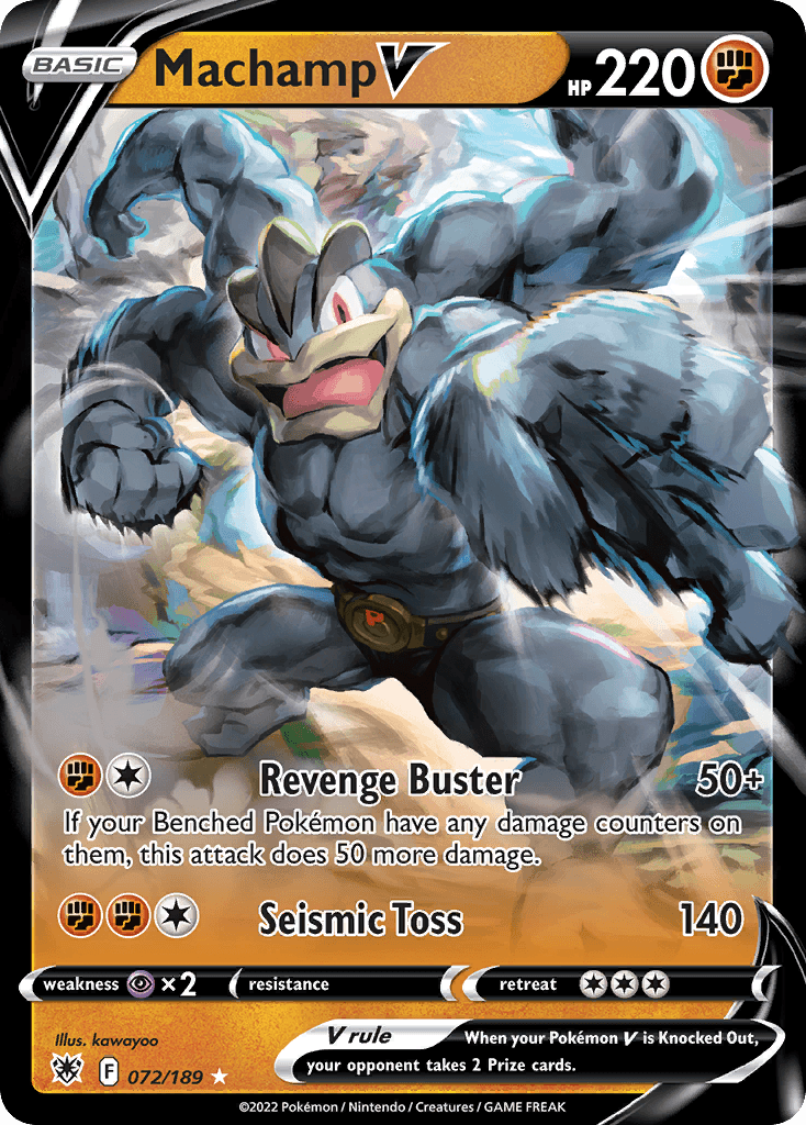 Machamp V 2022 Pokemon