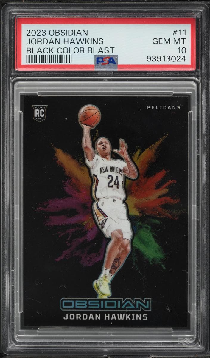 Jordan Hawkins 2023 panini Panini Obsidian
