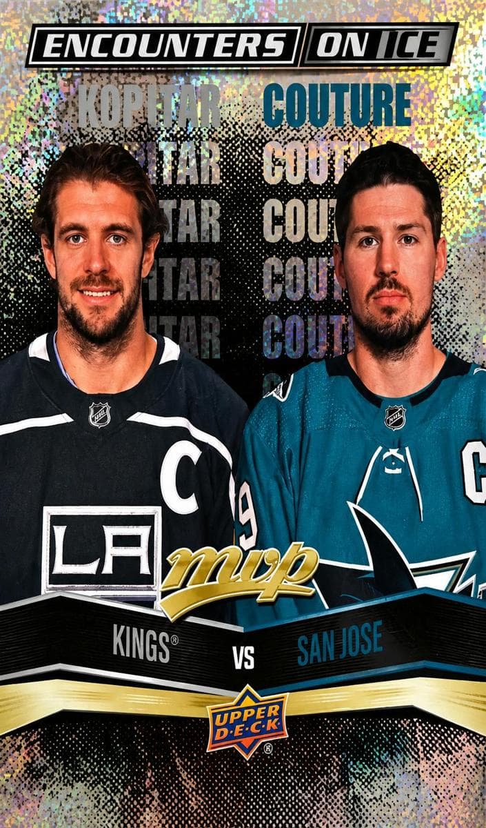 Anze Kopitar/Logan Couture 2022 upper-deck Upper Deck MVP