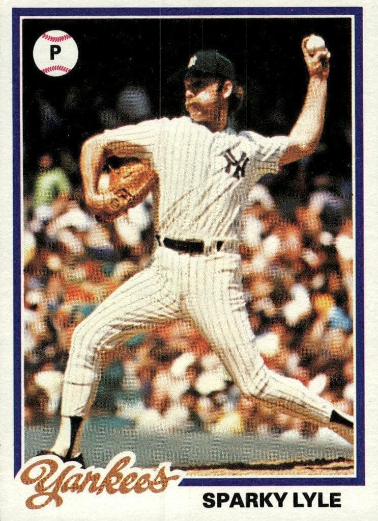 Sparky Lyle 1978 topps Topps