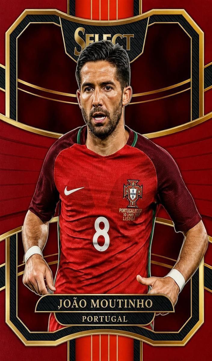 Joao Moutinho 2017 panini