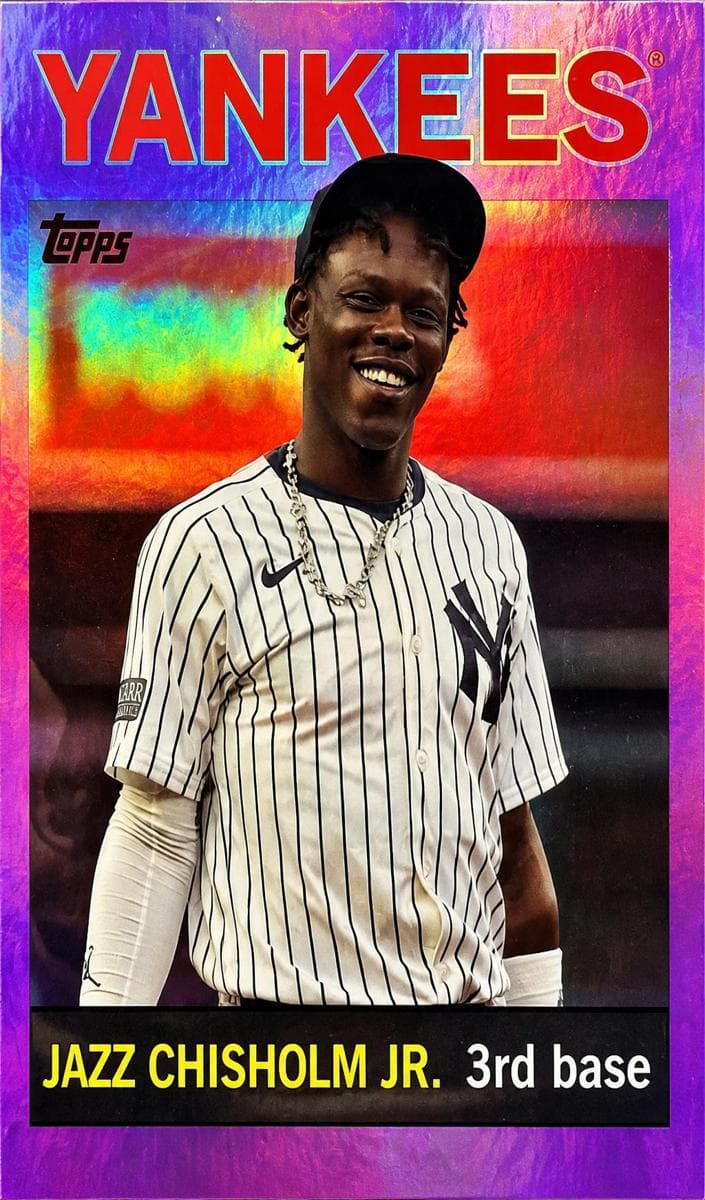 Jazz Chisholm Jr. 2025 topps Topps Archives