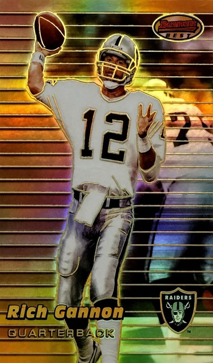 Rich Gannon 1999 bowman Bowman's Best
