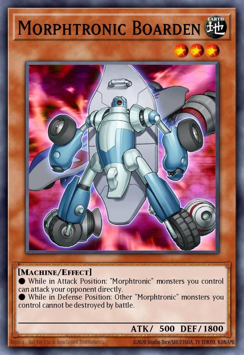 Morphtronic Boarden 2009 Yu-Gi-Oh! Crimson Crisis
