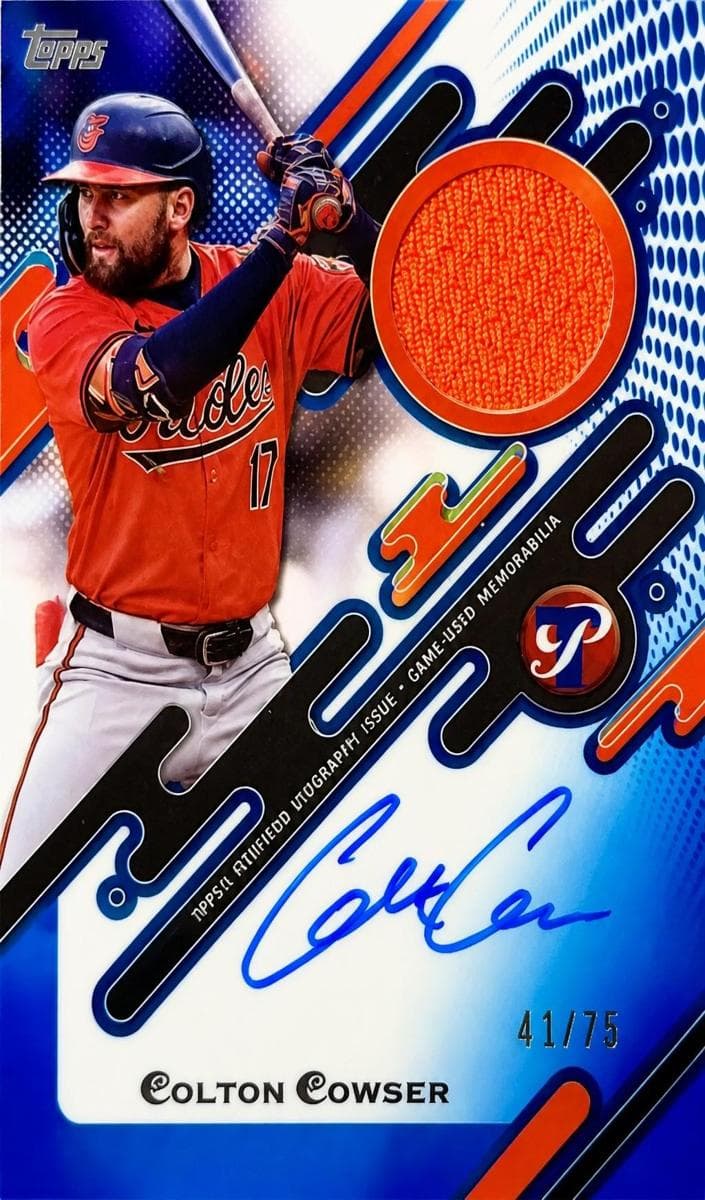 Colton Cowser 2025 topps Topps Pristine