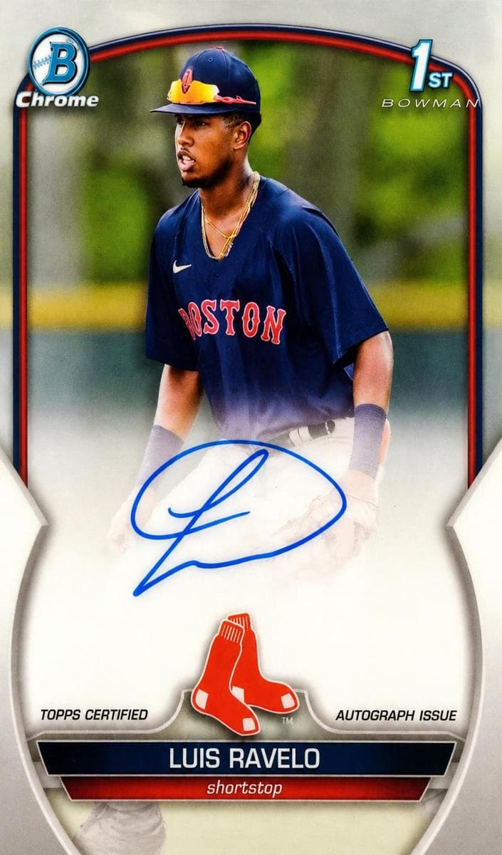Luis Ravelo trading card