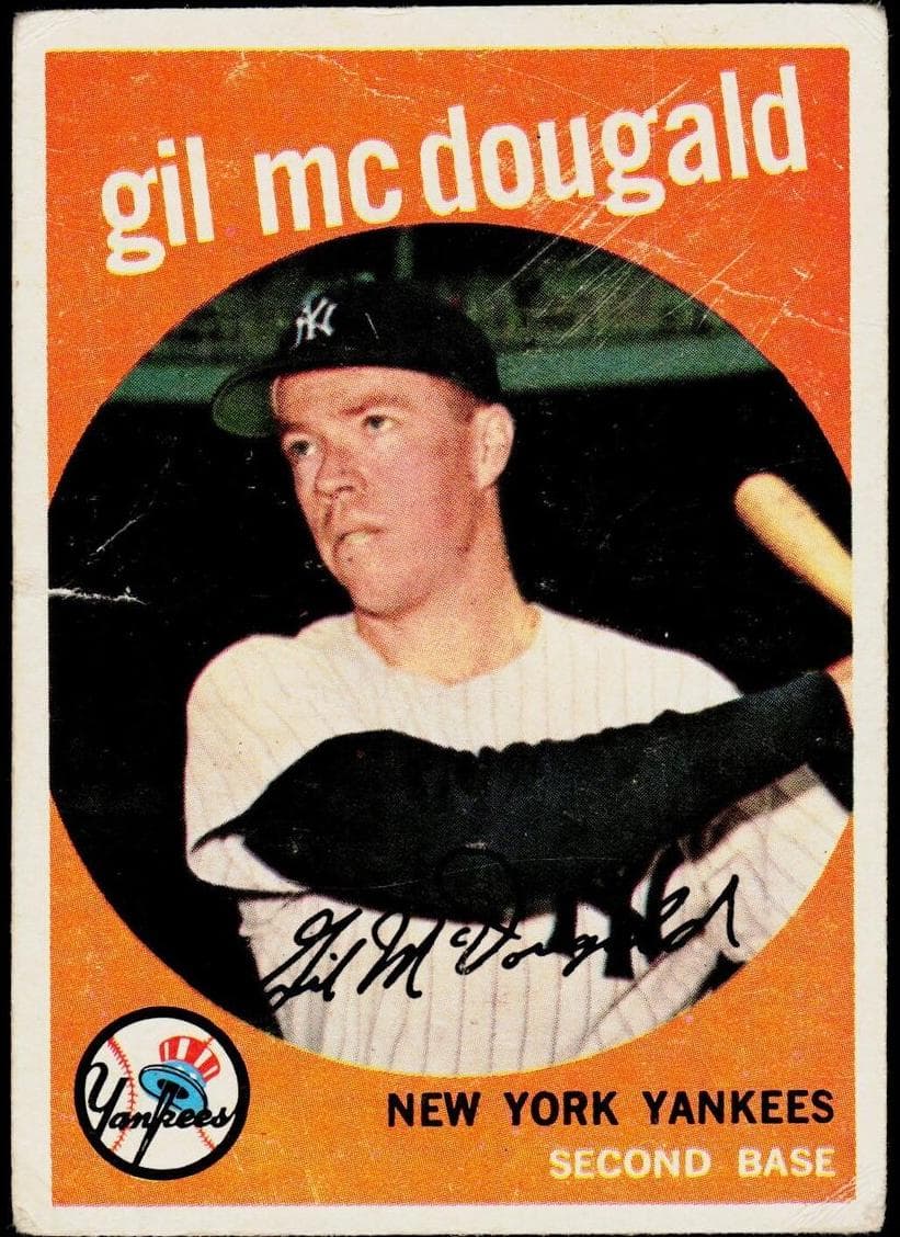 Gil McDougald 1959 topps Topps