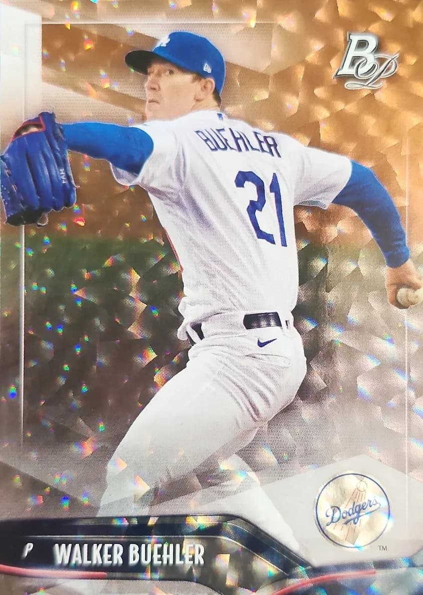 Walker Buehler 2021 bowman Bowman Platinum