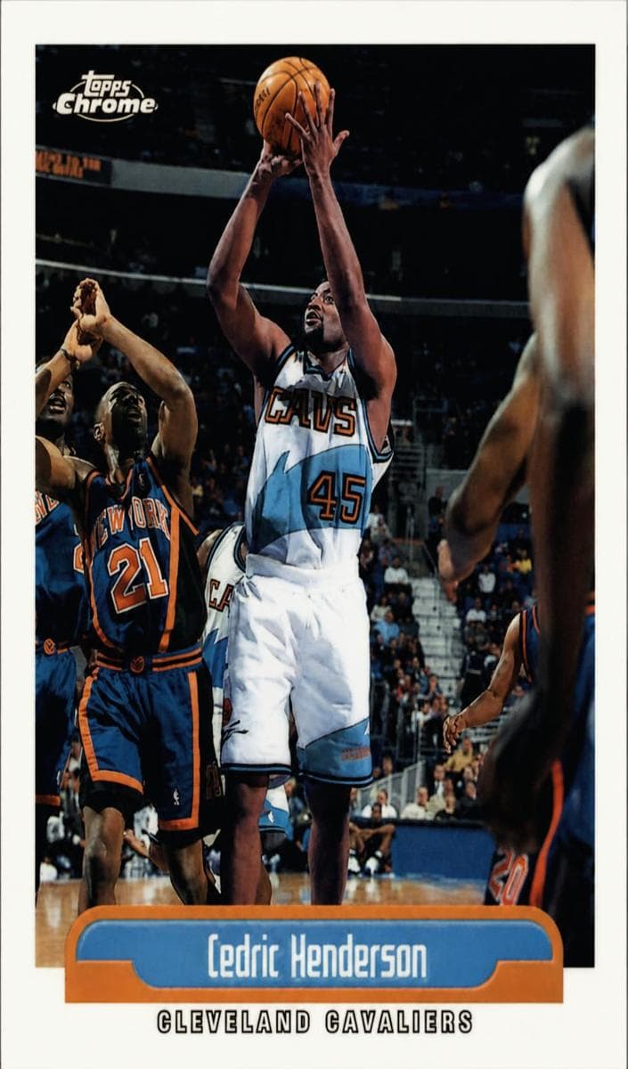 Cedric Henderson 1999 topps