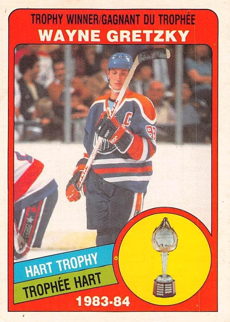 Wayne Gretzky 1984 topps O-Pee-Chee