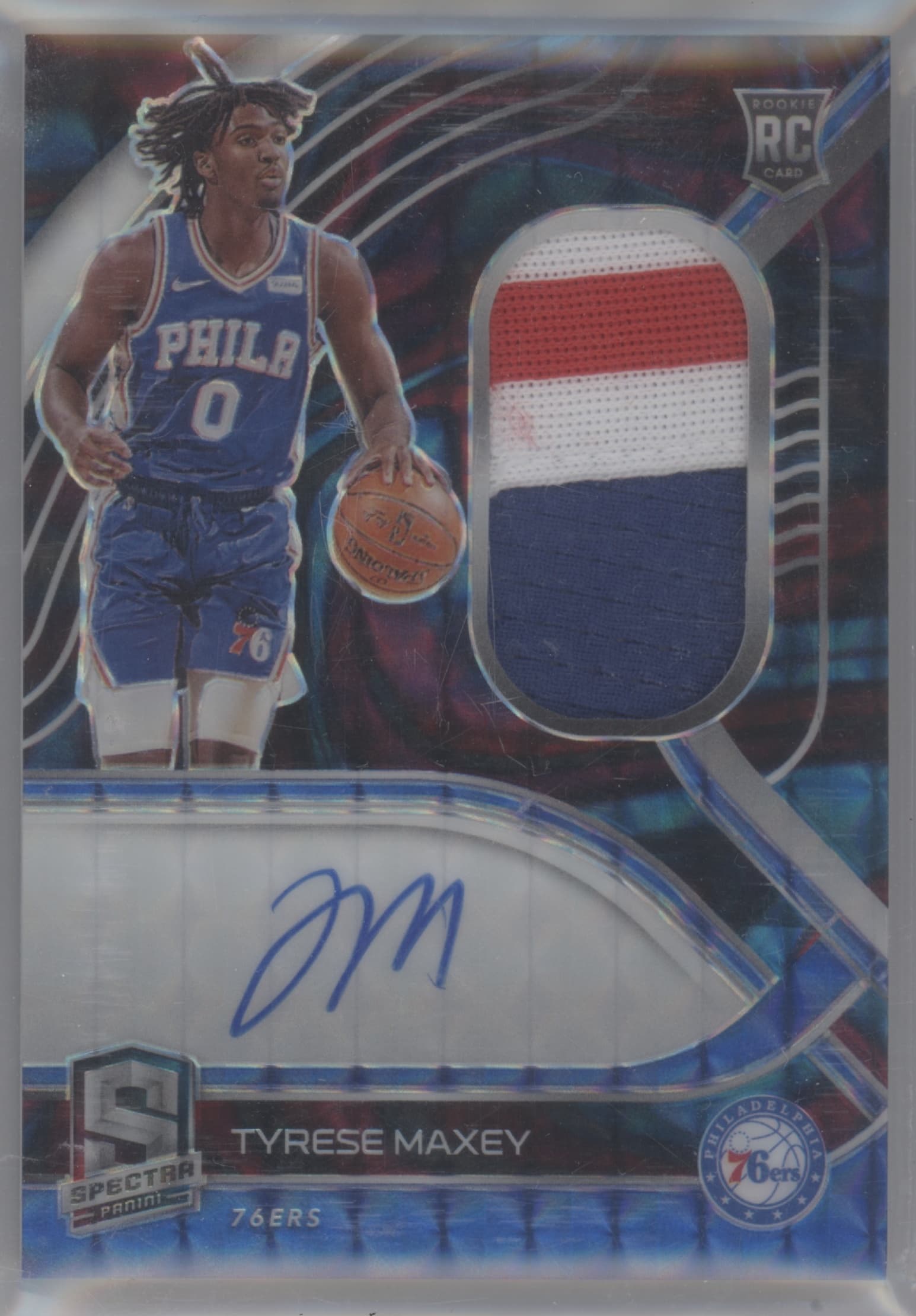 Tyrese Maxey 2020 panini Panini Spectra
