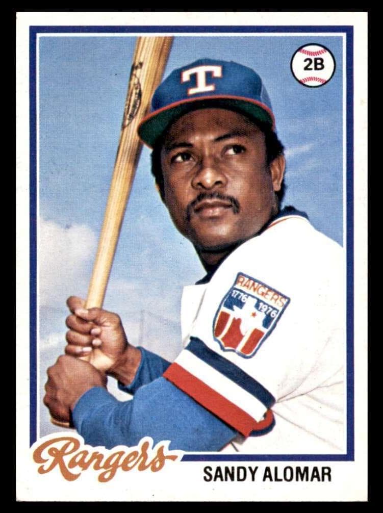 Sandy Alomar 1978 topps Topps