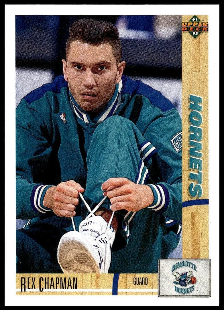 Rex Chapman 1991 upper-deck Upper Deck