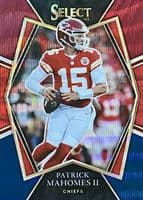 Patrick Mahomes II 2021 panini Select Premier Level Pink