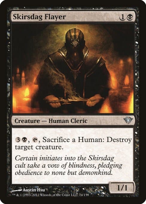 Skirsdag Flayer 2012 Magic: The Gathering Dark Ascension