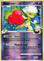 Roserade C trading card