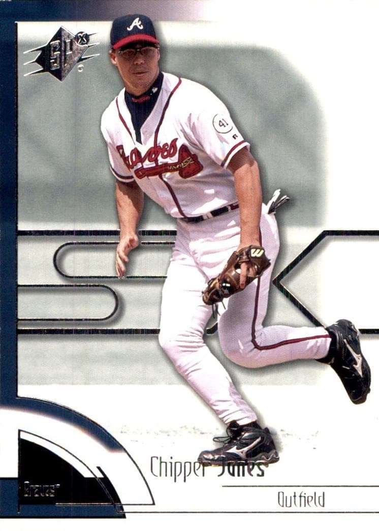 Chipper Jones 2002 upper-deck