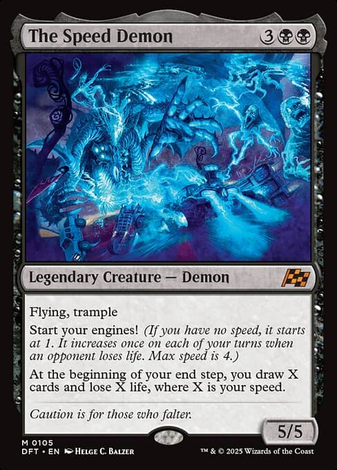 The Speed Demon 2025 Magic: The Gathering