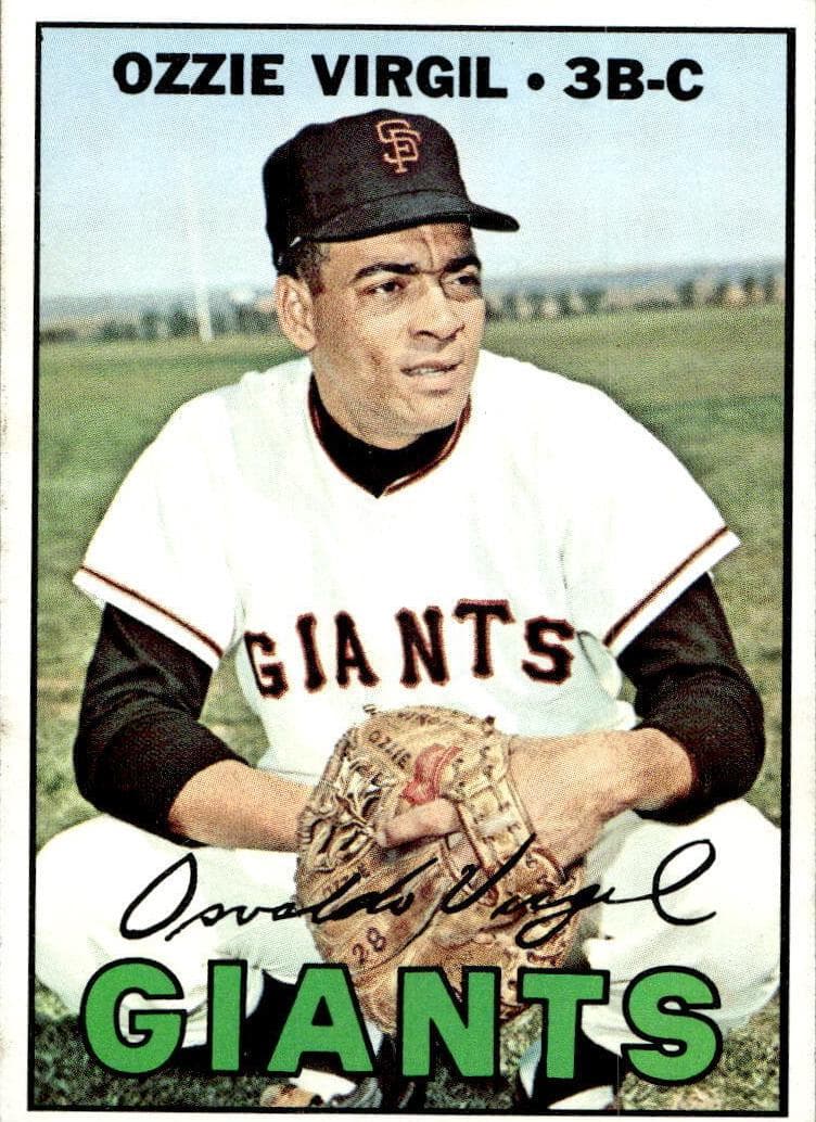 Ozzie Virgil 1967 topps Topps