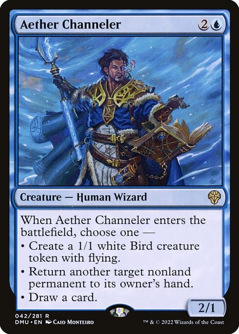 Aether Channeler 2022 Magic: The Gathering Dominaria United