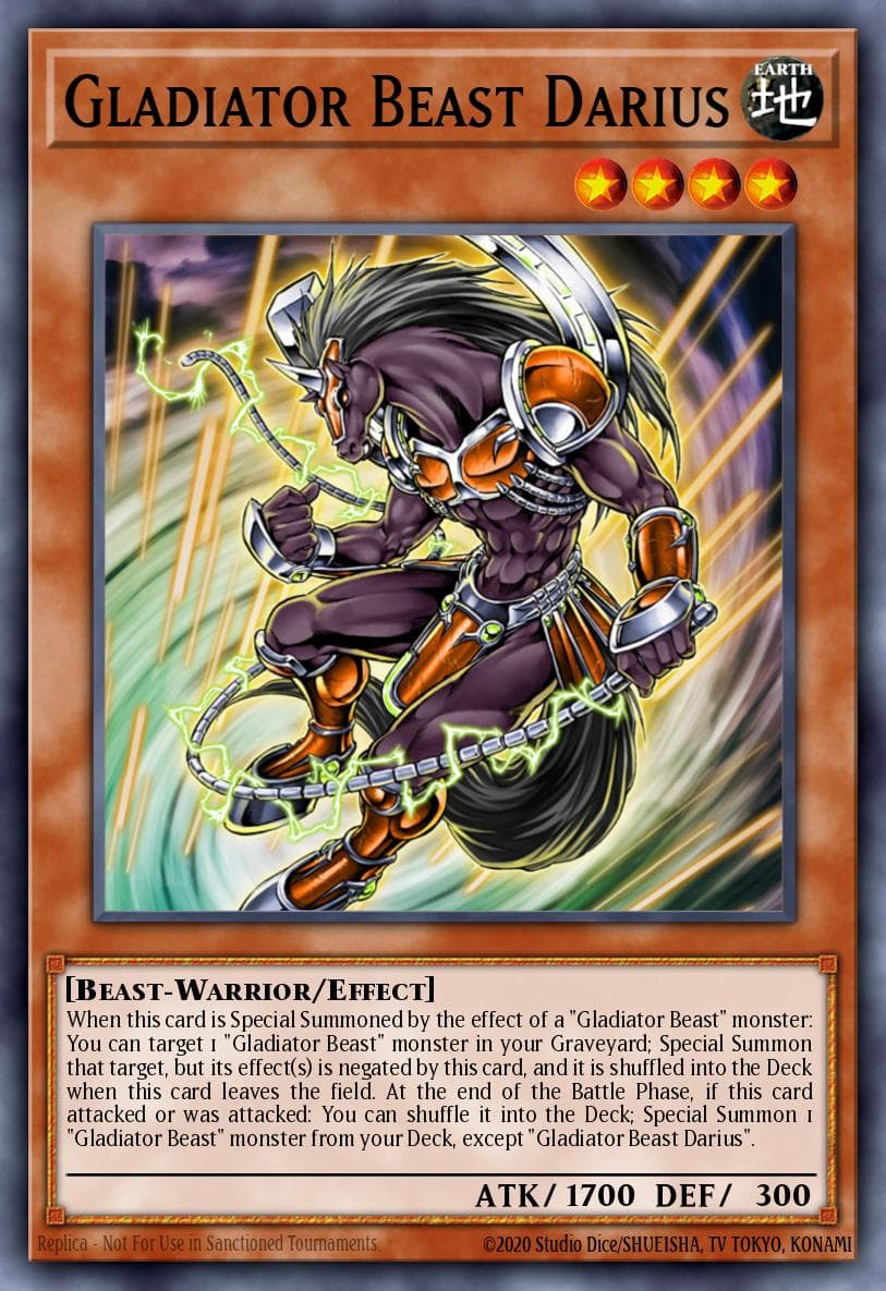 Gladiator Beast Darius #PTDN-EN031