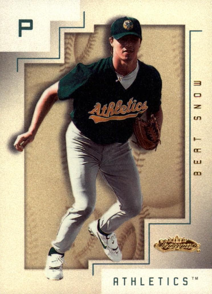 Bert Snow 2001 fleer Fleer Showcase