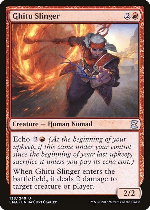 Ghitu Slinger 2016 Magic: The Gathering