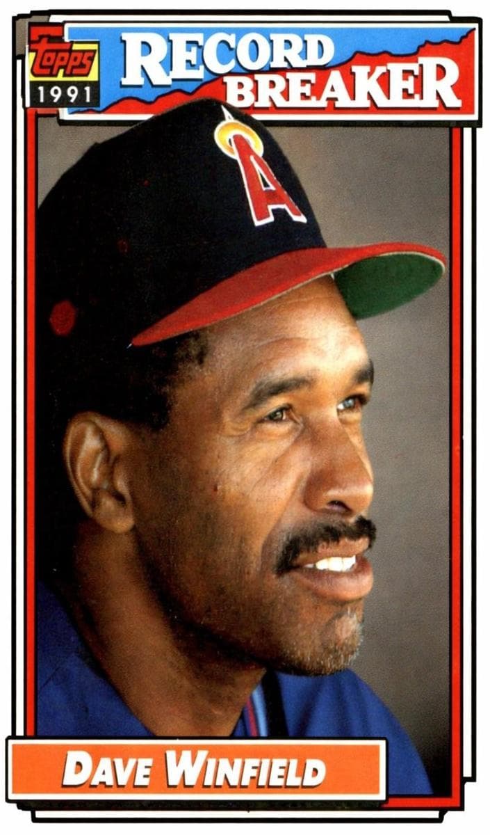Dave Winfield 1992 topps Topps