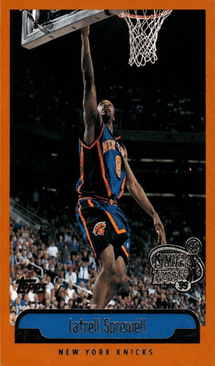 Latrell Sprewell 1999 topps Topps