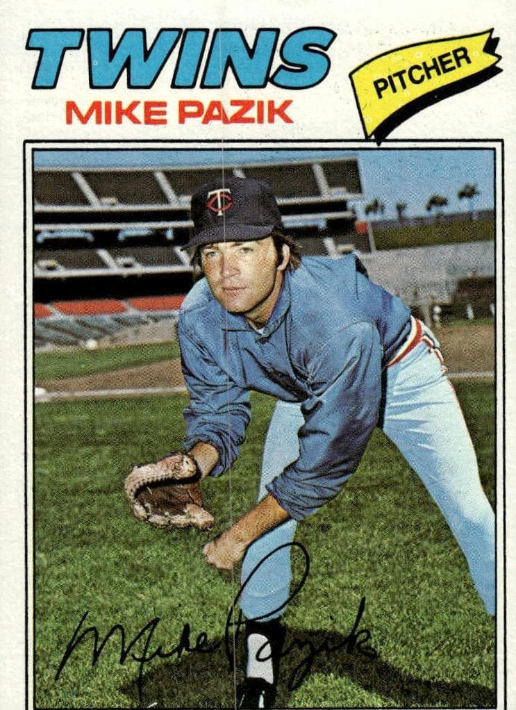 Mike Pazik 1977 topps Topps