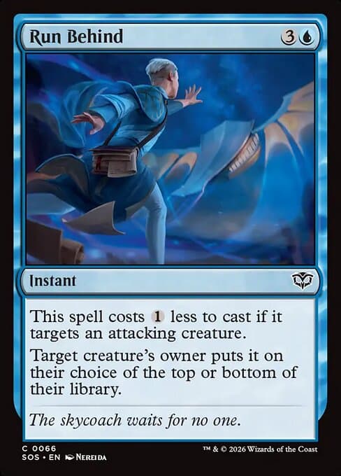 Run Behind] 2026 Magic: The Gathering Secrets of Strixhaven