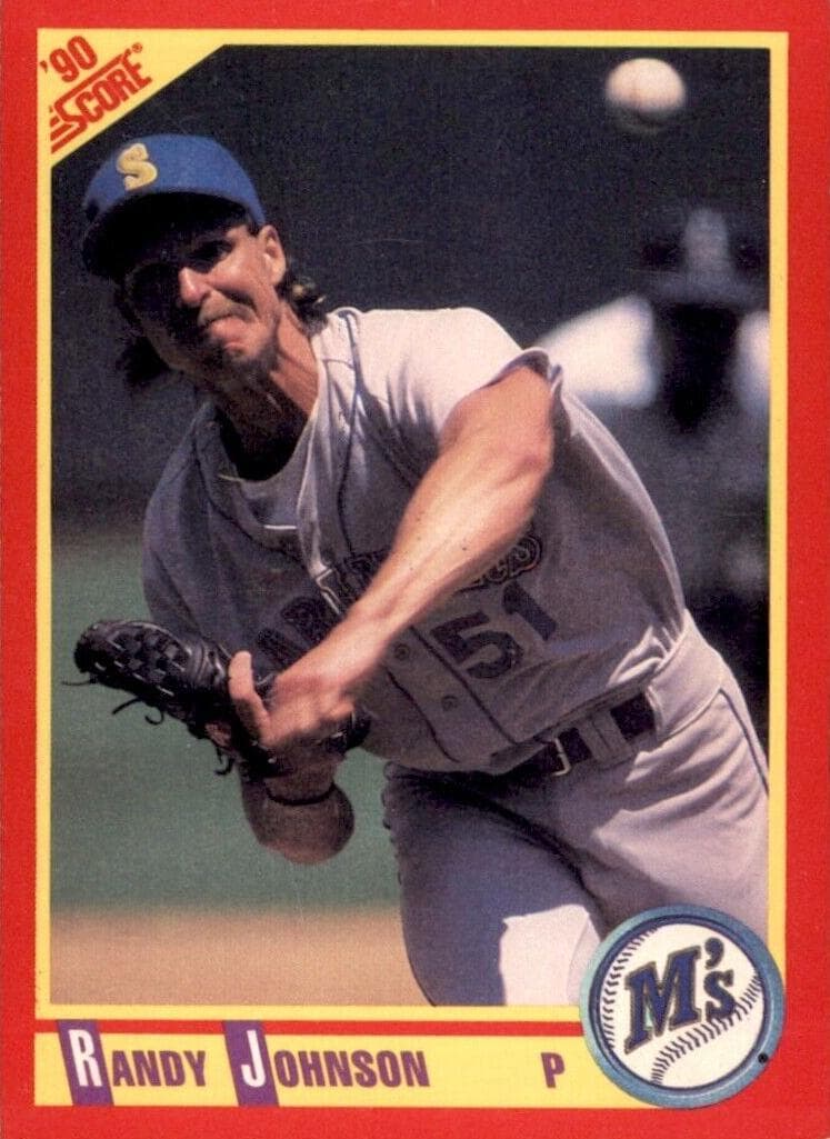 Randy Johnson 1990 panini Score