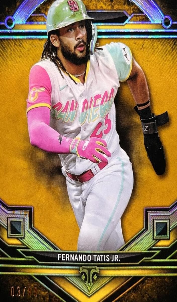 Fernando Tatis Jr. 2024 topps Topps Triple Threads