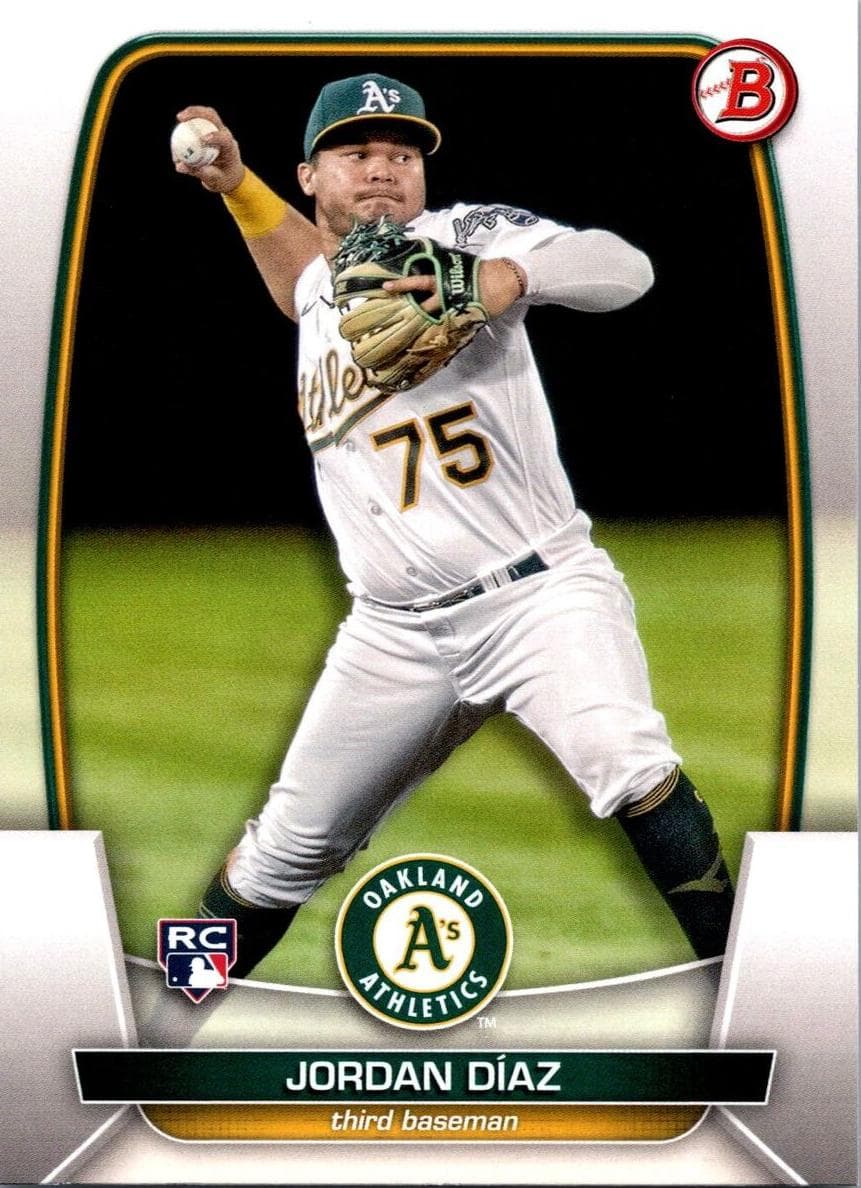 Jordan Diaz trading card