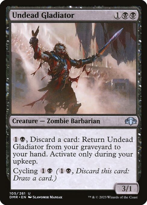 Undead Gladiator 2018 Magic: The Gathering Masters 25