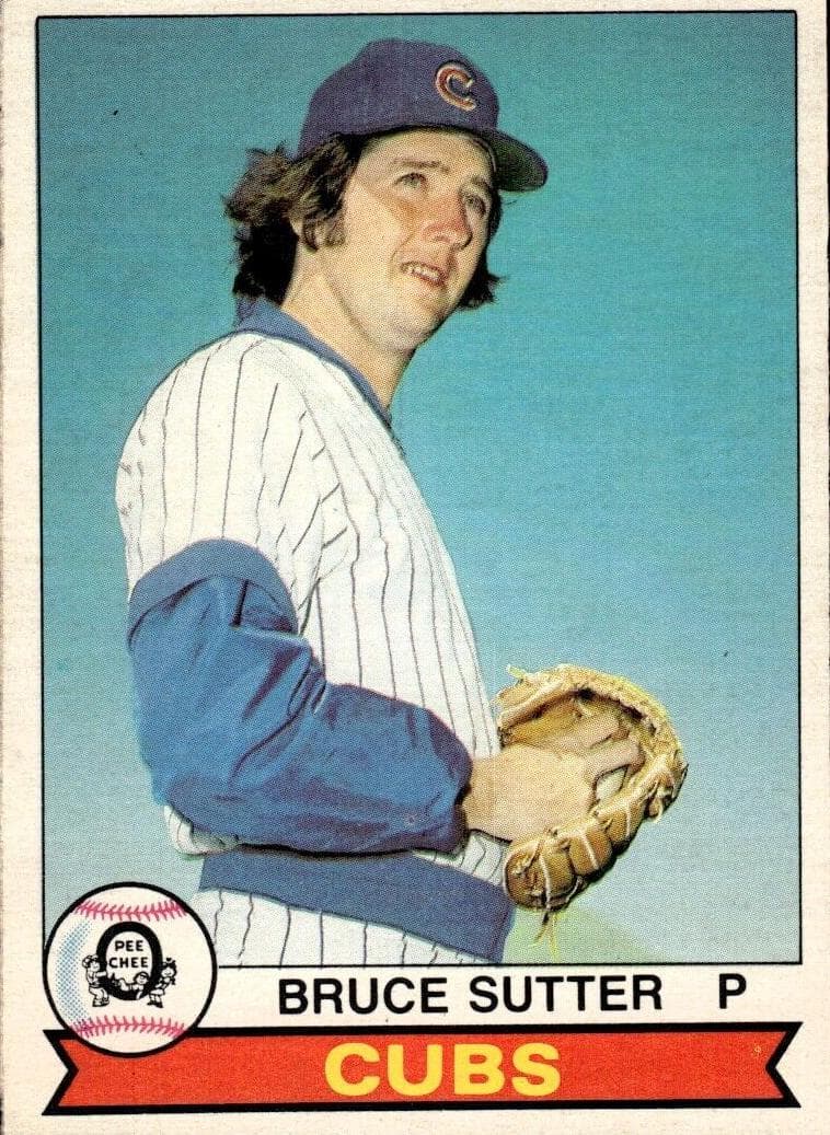 Bruce Sutter 1979 topps O-Pee-Chee