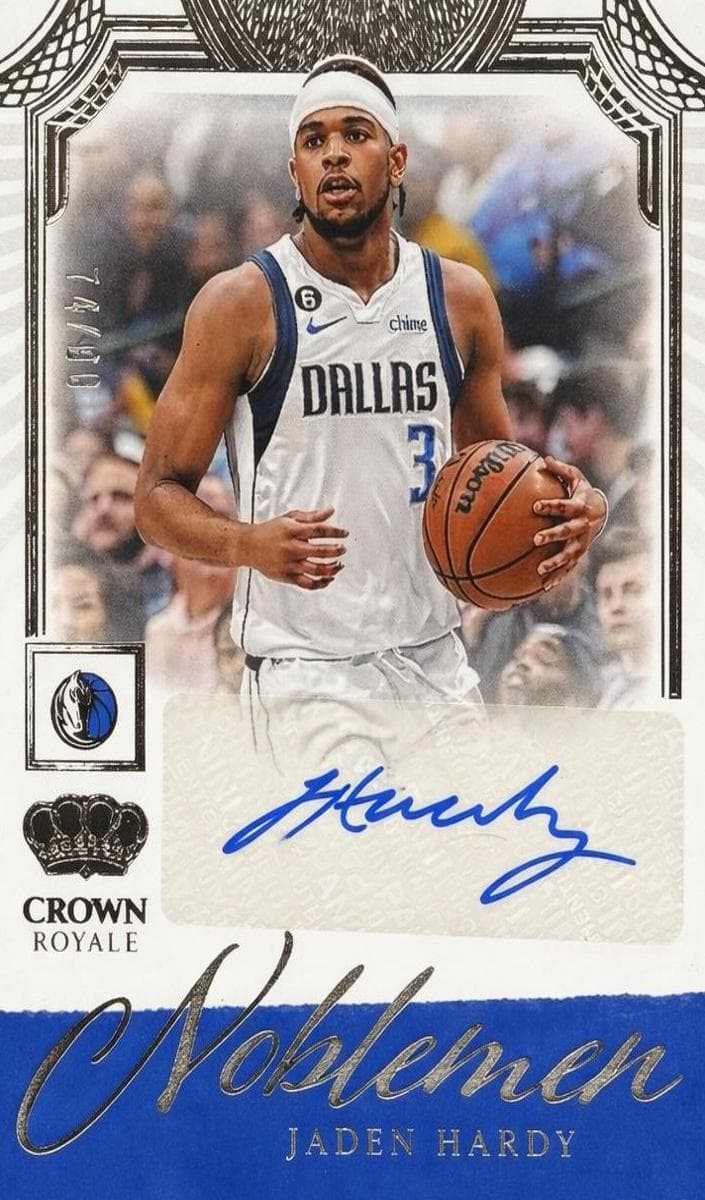 Jaden Hardy 2023 panini Panini Crown Royale