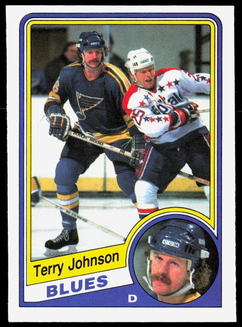 Terry Johnson trading card