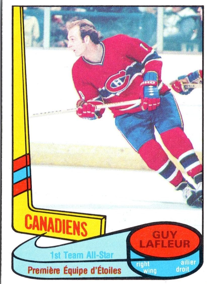 Guy LaFleur 1980 o-pee-chee O-Pee-Chee
