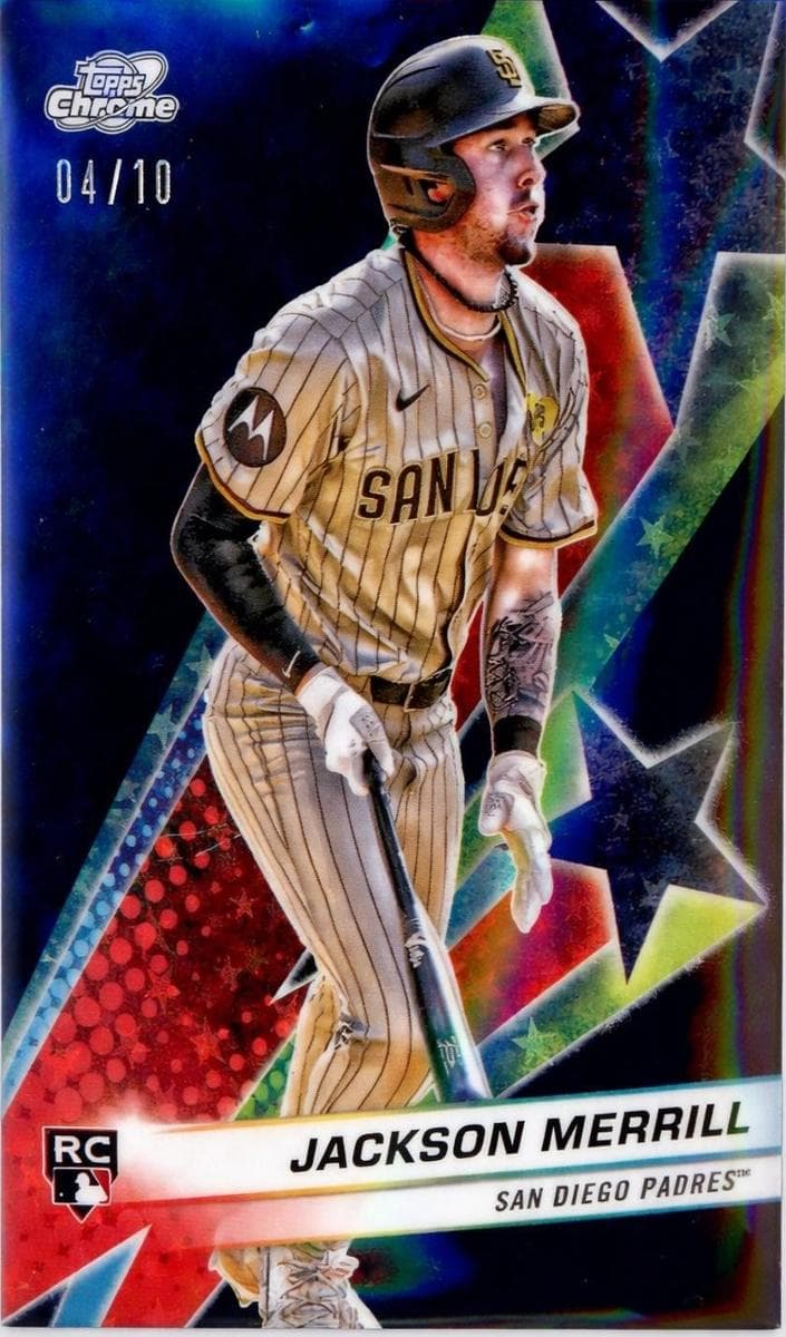 Jackson Merrill 2024 topps Topps Cosmic Chrome