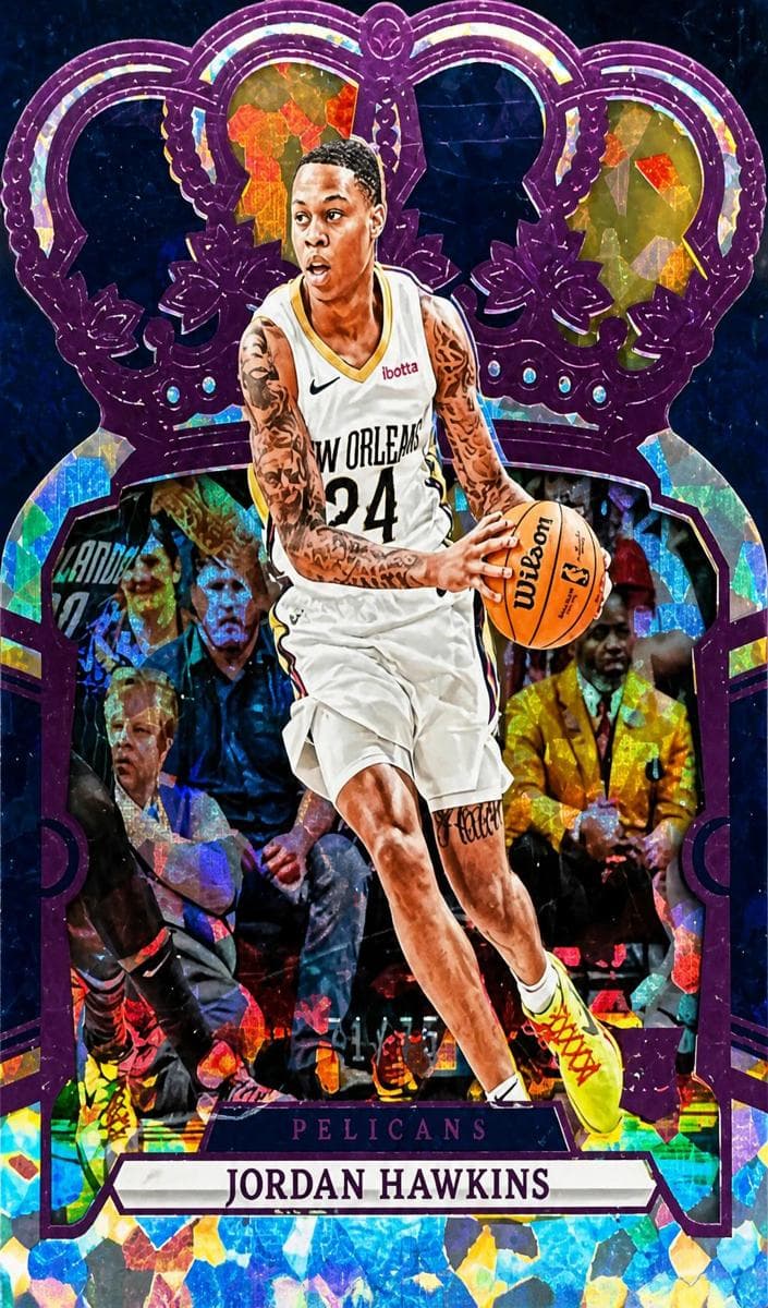 Jordan Hawkins 2023 panini Panini Crown Royale
